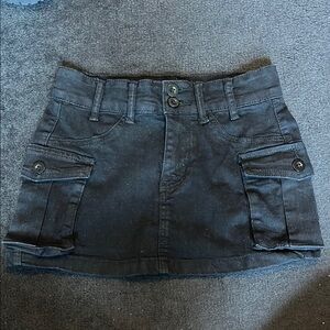 SHEIN Black Mini Skirt